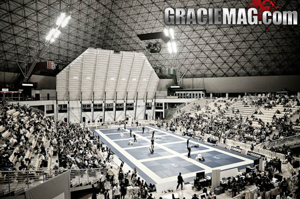 Panoramica da Piramide de Long Beach palco do Mundial de Jiu Jitsu 2013 Foto GRACIEMAG