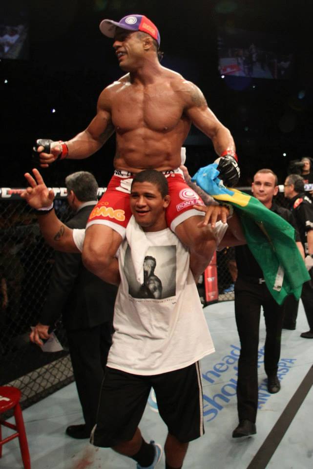 vitor Belfort apos vitoria em Jaragua no UFC no Combate Foto UFC