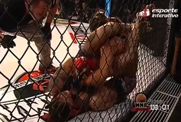 Watch Kalindra Faria armbar Carina Damm then get punched in the face after stoppage