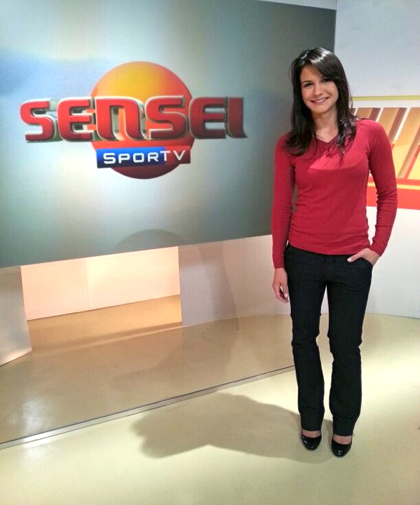 Kyra Gracie apresenta o Sensei Sportv em julho e agosto de 2013 Foto Divulgacao