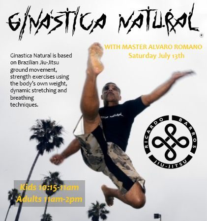 Master Alvaro Romano teaching Ginastica Natural seminar in Brentwood July 13