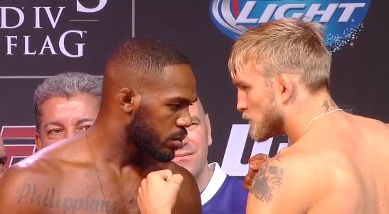 “UFC 165: Jones vs. Gustafsson” weigh-in video and results on GRACIEMAG.com