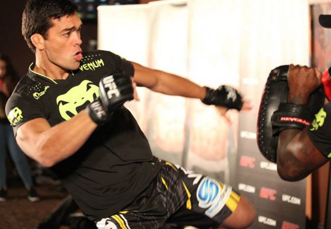 Vídeo: veja Lyoto Machida e Mark Muñoz em ação no treino aberto do UFC