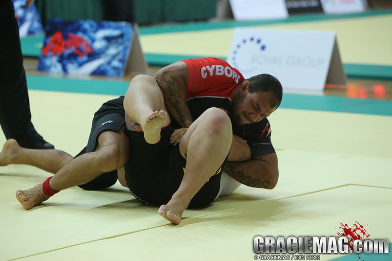 Roberto Cyborg em ação no ADCC 2013, em Pequim. Foto: Erin Herle