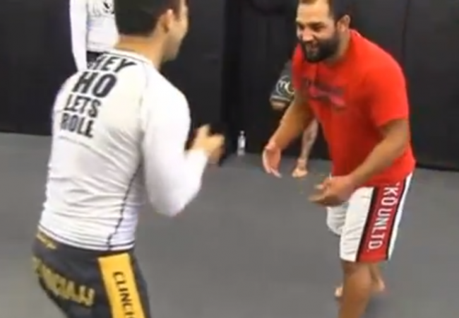 Watch Marcelo Garcia train takedowns with UFC 167’s Johny Hendricks