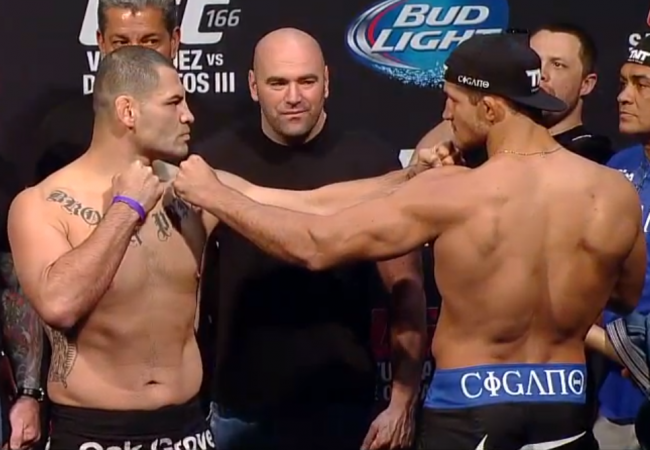 UFC 166 Weigh-In Results: Cain Velasquez (241), Junior dos Santos (240) ready for trilogy