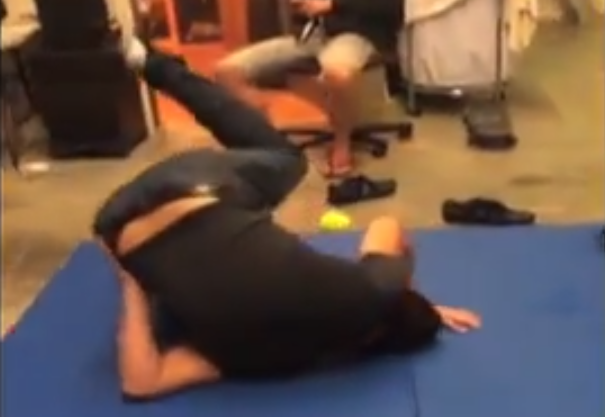 Nick Diaz Video: Retired UFC fighter now … a breakdancer?