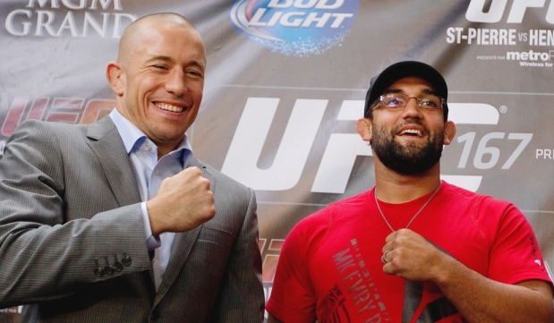 Vídeo: o comercial de Georges St-Pierre e Johny Hendricks para o UFC 167