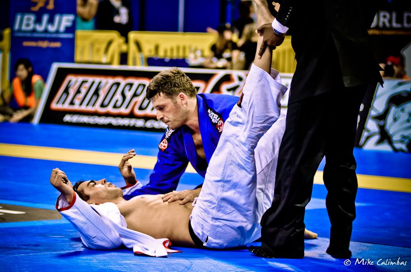 Marcio Pé de Pano em ação no Jiu-Jitsu.  Foto: Mike Calimbas