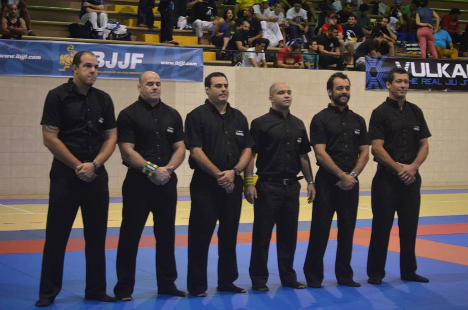 Referee crew at the Panama Open