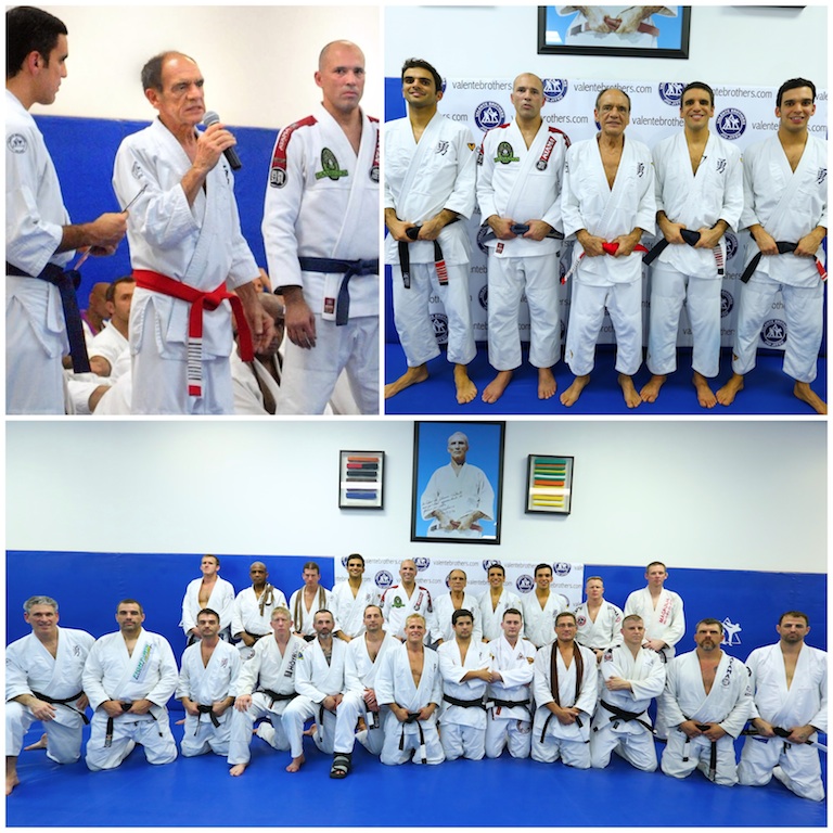 Valente Bros celebrate lifetime of JiuJitsu with huge belt ceremony in