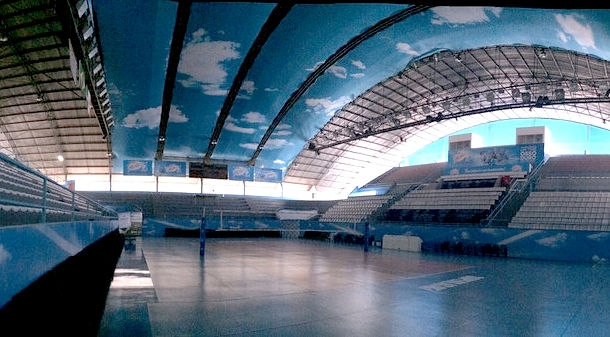 O ginásio da seletiva em Osasco. Foto: Divulgação