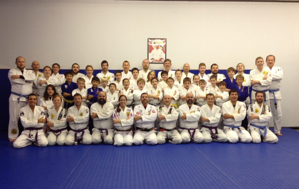 The group at the Gracie Humaita North Carolina In-House Tournament. Photo: Personal Archive