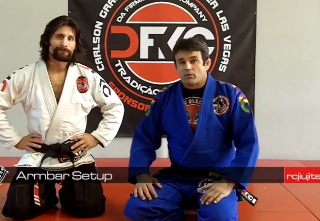 Video: Pick up a new armbar set-up from the guard with Ricardo Cavalcanti