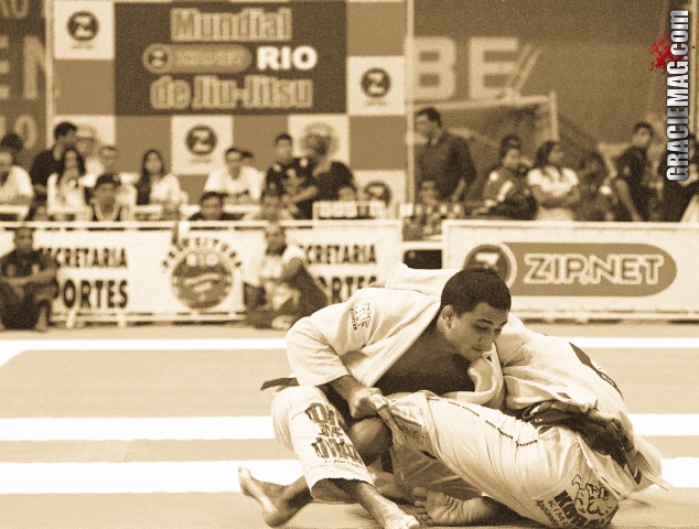 BJ Penn competing at the Jiu-Jitsu Worlds Championship in Rio de Janeiro. Photographer: Gustavo Aragao / GRACIEMAG