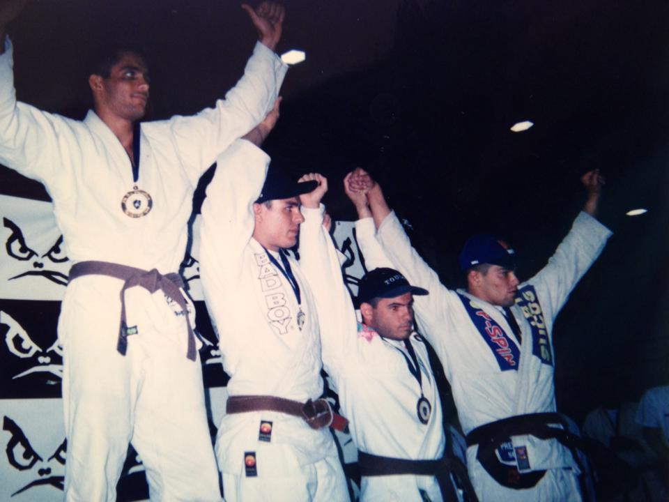 Cassio Werneck on top of the podium in 1997