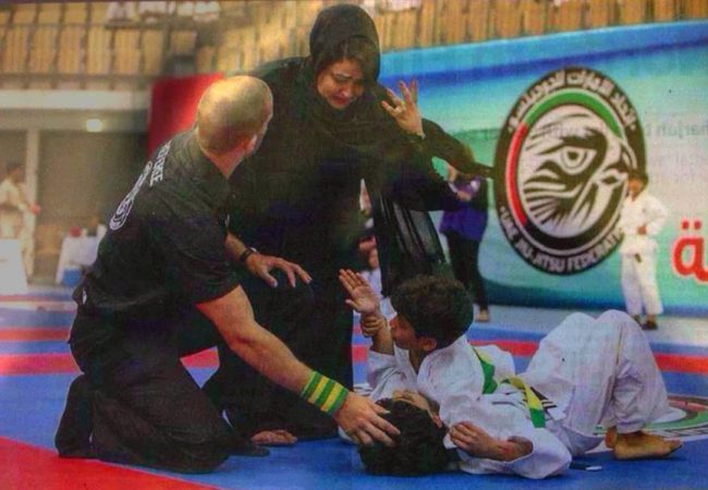 The day a mother entered the Jiu-Jitsu mats to rescue her son