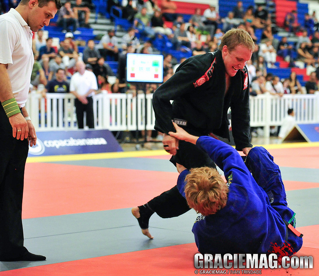 Nathan Mendelsohn vs. Tanner Rice at the 6th American Cup. Photo: Ivan Trindade