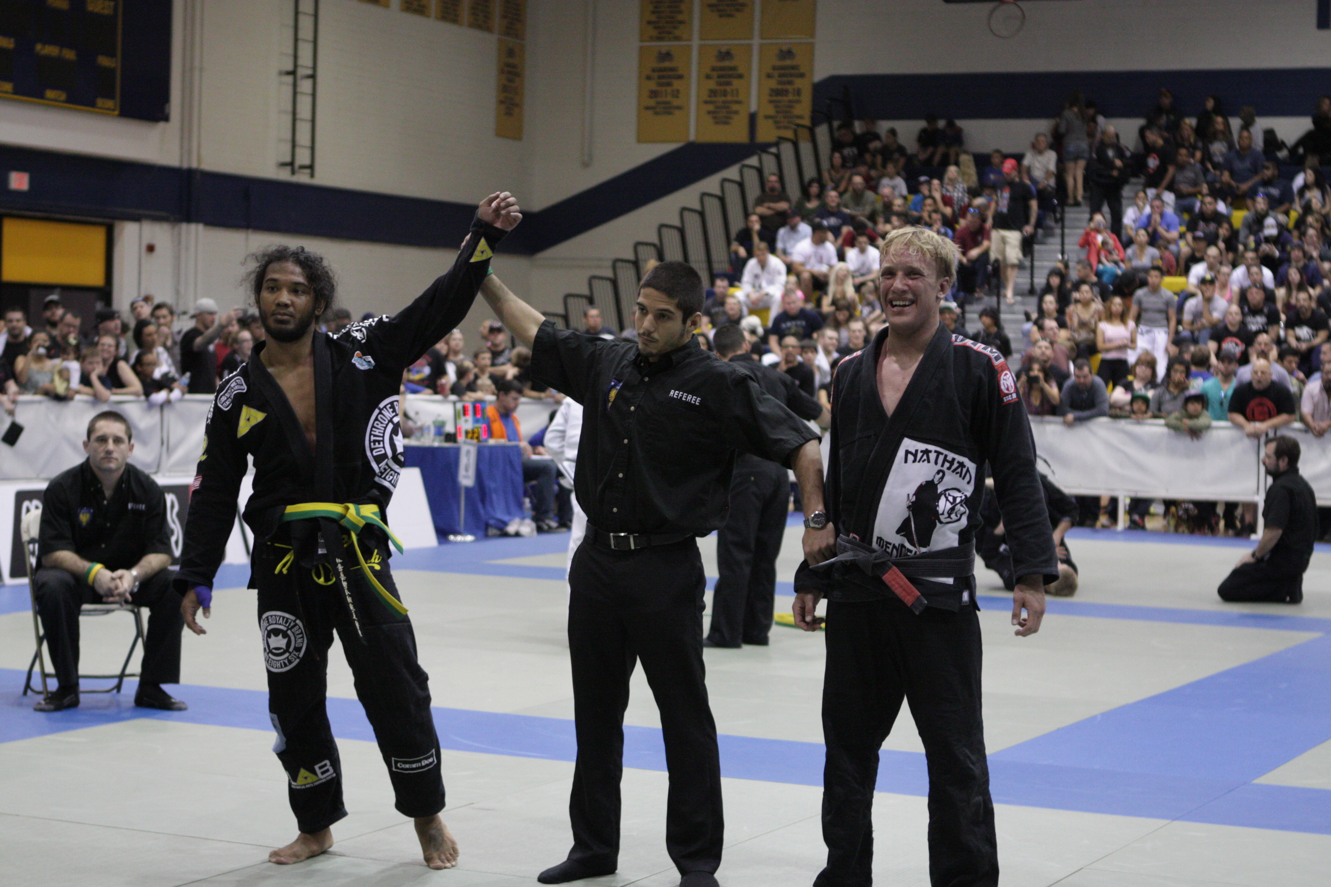 Ben Henderson wins gold. Photo: Personal Archive