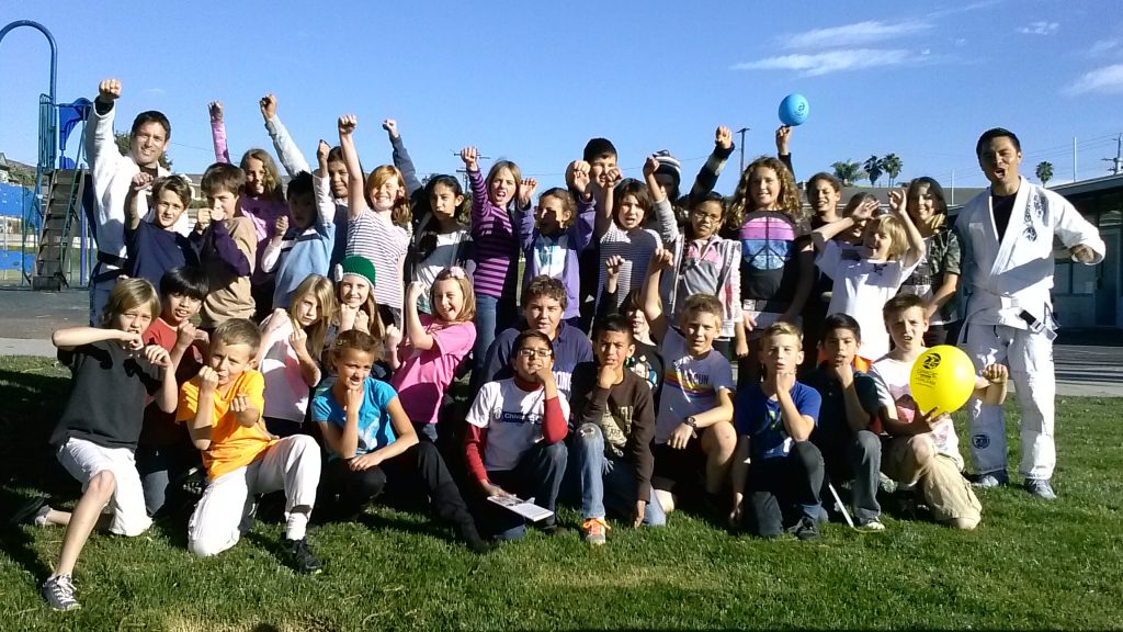 The fifth graders at Lincoln Elementary. Photo: Personal Archive