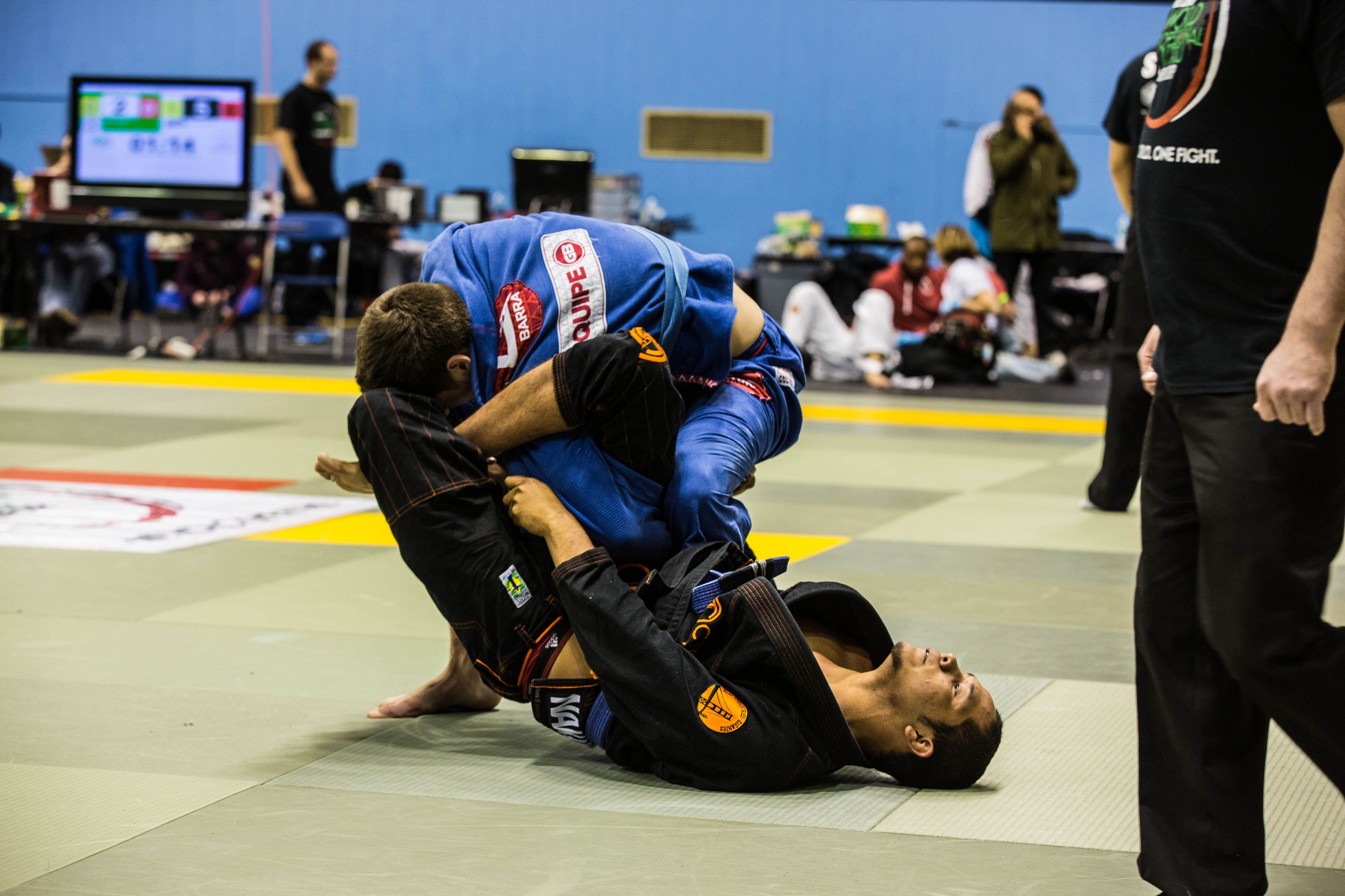 Angelo Guerrero-Barden of Atos Jiu-Jitsu in the light absolute. Photo: AFROBAZ