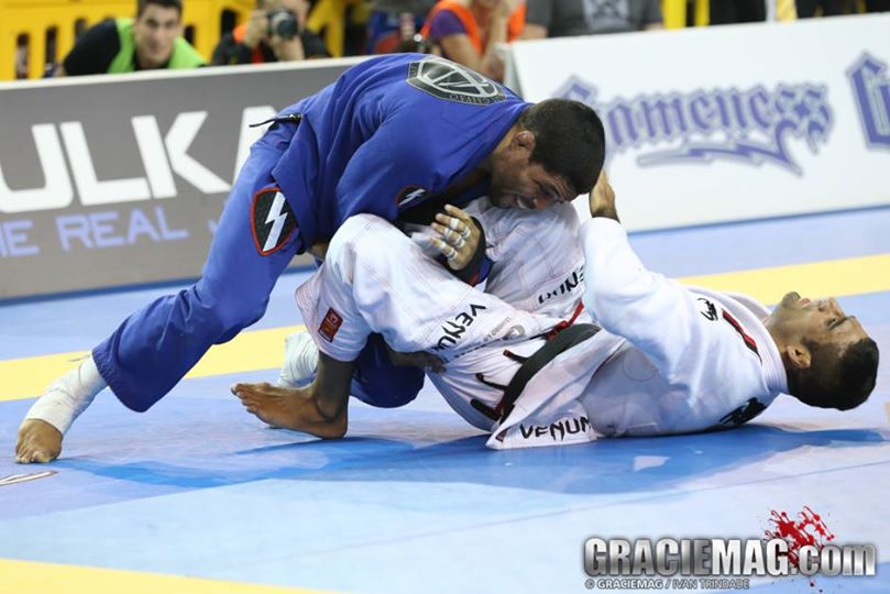 André Galvão na final com Leandro Lo no Pan 2014