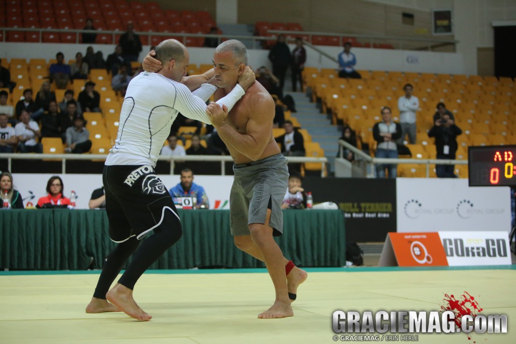 No ADCC Pequim, em 2013, Zé Mario venceu Fabio Gurgel. Foto: Erin Herle