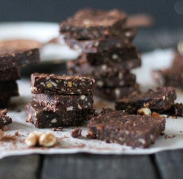 Raw Chocolate Nib Brownies | Recipe by Nutritionist Fernanda Mello