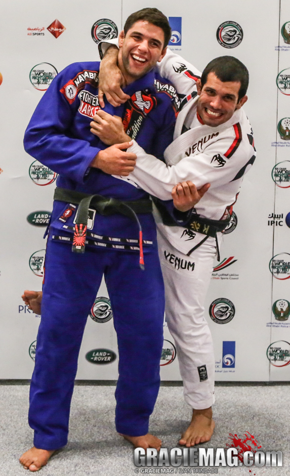 The two most dominant athletes in BJJ today met at the weigh-in in Abu Dhabi and acted nothing like the bullys you see in MMA