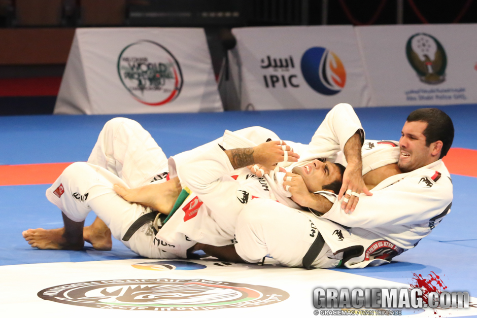 Leandro Lo did what he could in the open class in Abu Dhabi, but could not avoid tapping to Rodolfo Vieira