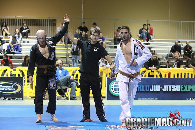 Darragh in the brown belt GP at the 2013 World Jiu-Jitsu Expo. Photo: Erin Herle