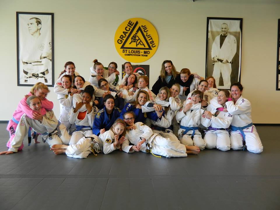 Jena Bishop leads all-female training camp at GMA Gracie Humaita St. Louis. Photo: Tyler Bishop