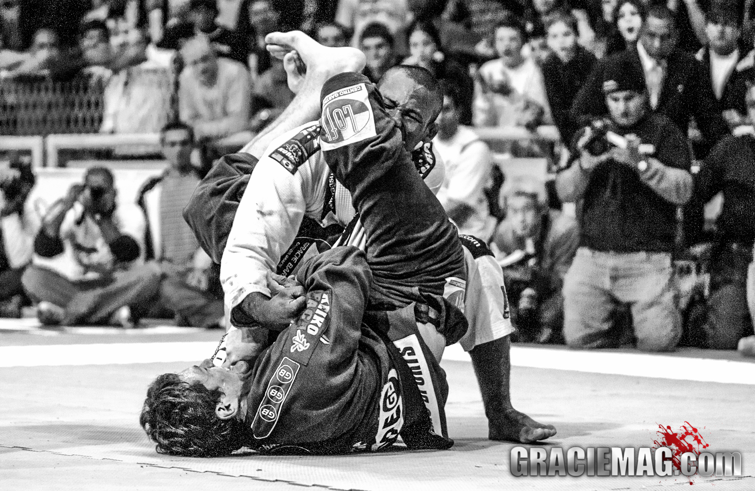 Roger vs. Jacaré in the 2004 Worlds black belt open class final