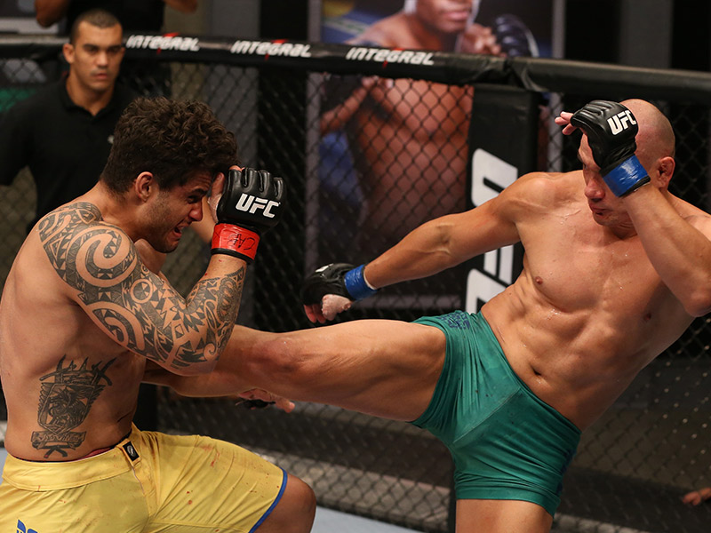 Vitor Miranda garante uma das vagas e enfrenta Cara de Sapato na final, em SP. Foto: UFC