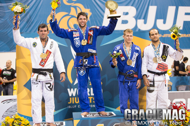 The 2014 Worlds open class podium with Keenan, the first American to place third in the division