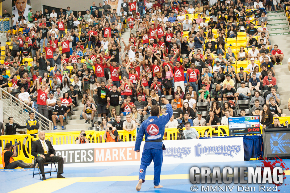 Gracie Barra is second in the overall count of titles at the Worlds adult division