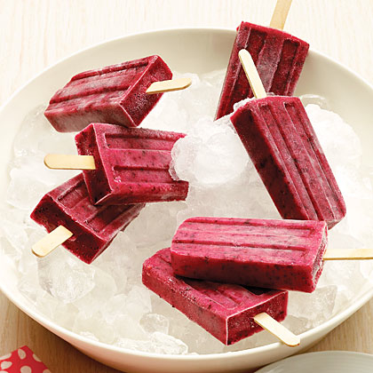 Acai Apple and Dates ice Pops