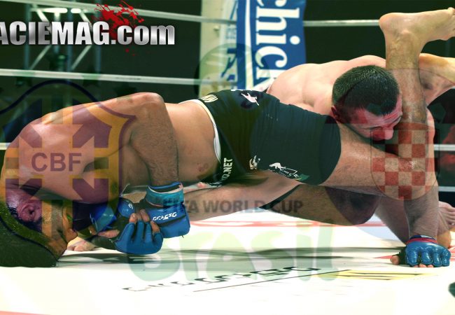 Copa do Mundo: Aqueça para Brasil x Croácia com Minotauro x Crocop no PRIDE