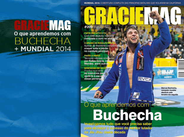 Buchecha em mais uma capa de GRACIEMAG. 