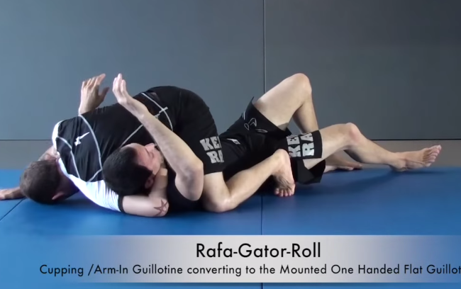 Advance your guillotine game with this gator roll from Joseph Capizzi of GMA NYC BJJ