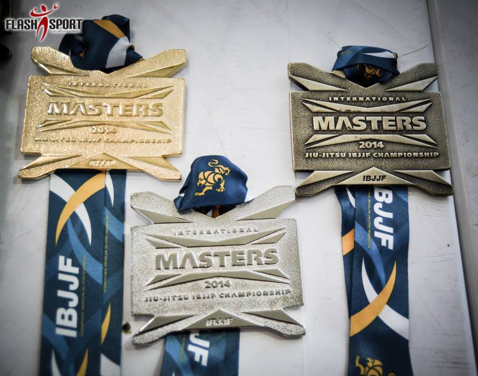 Medals for the 2014 Masters IO. Photo: