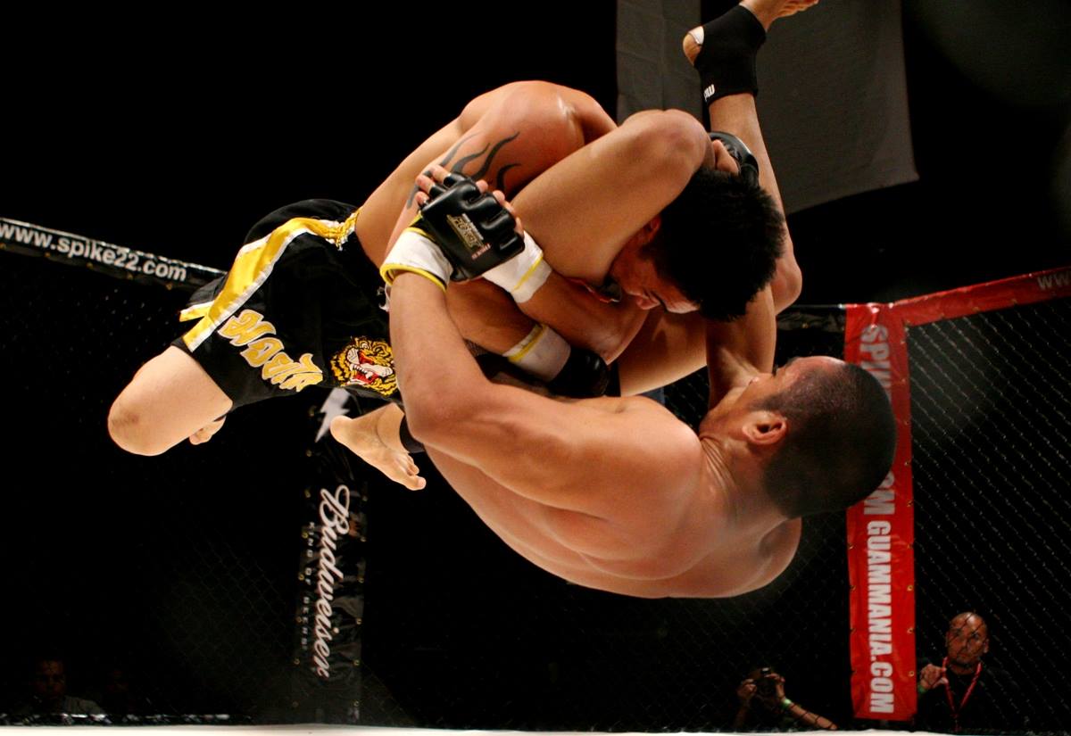 Video 10 flying triangles that have effectively worked in JiuJitsu