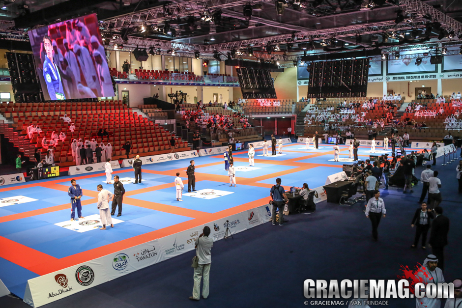 Arena de Jiu-Jitsu em Abu Dhabi. Foto: Ivan Trindade/GRACIEMAG