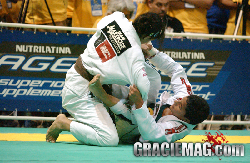 Leka Vieira vs. Kyra Gracie at the 2005 Worlds