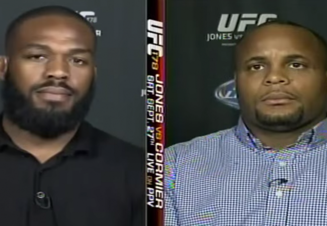 Watch: Jones, Cormier exchanging insults and death threats off air on ESPN
