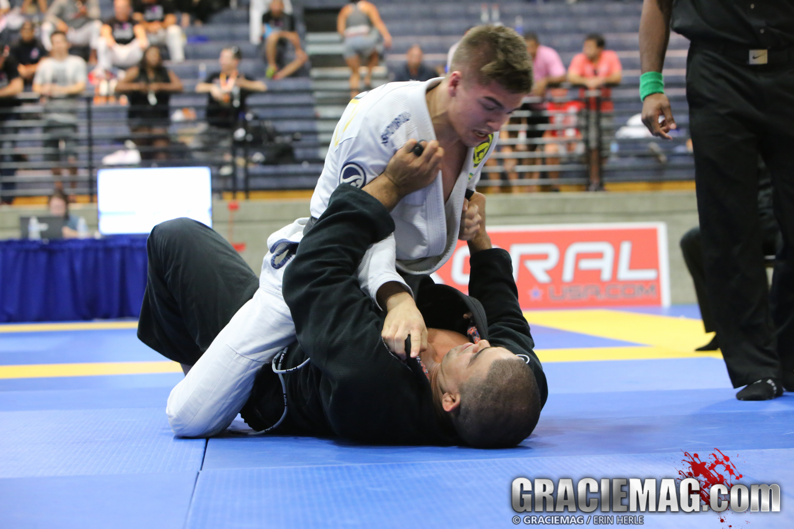 Gianni Grippo wins another IBJJF absolute. Photo: Erin Herle