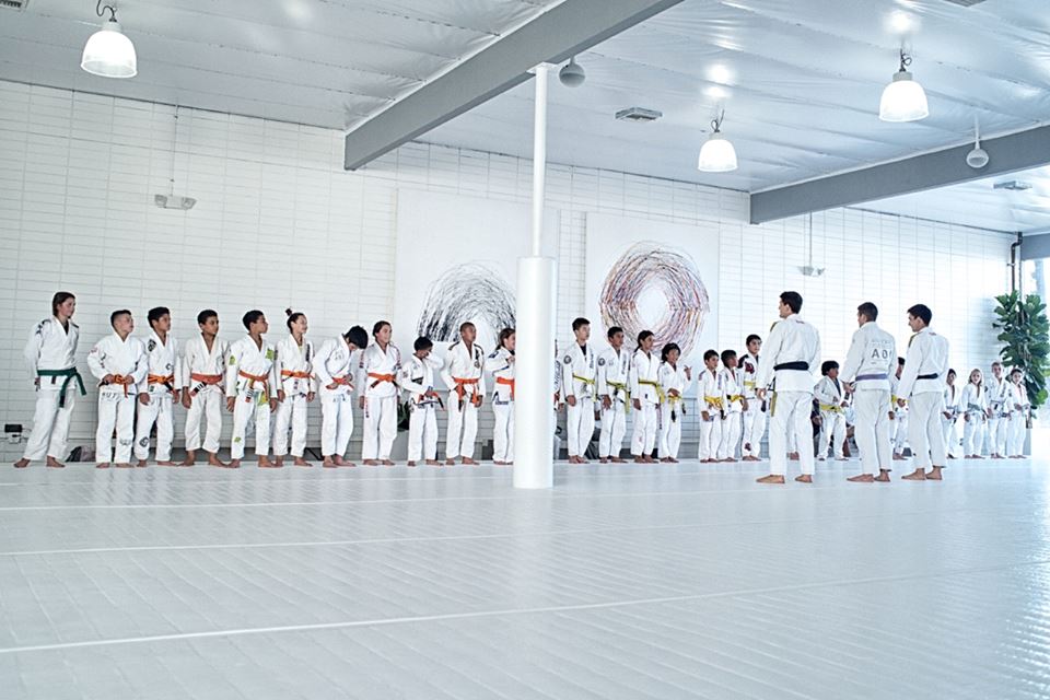 Kids class at AOJ. Photo: Nick the Tooth