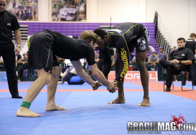 2014 Pan No-Gi: the black belt open class final between Jackson Sousa and AJ Agazarm