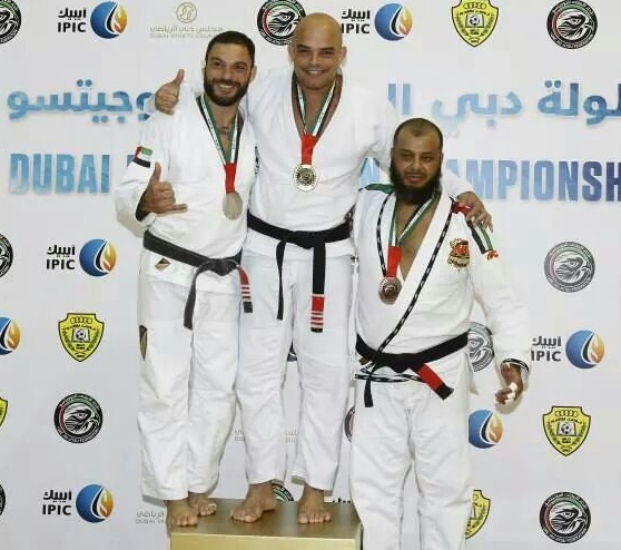 Sid Jacintho vence torneio de Jiu Jitsu em Dubai