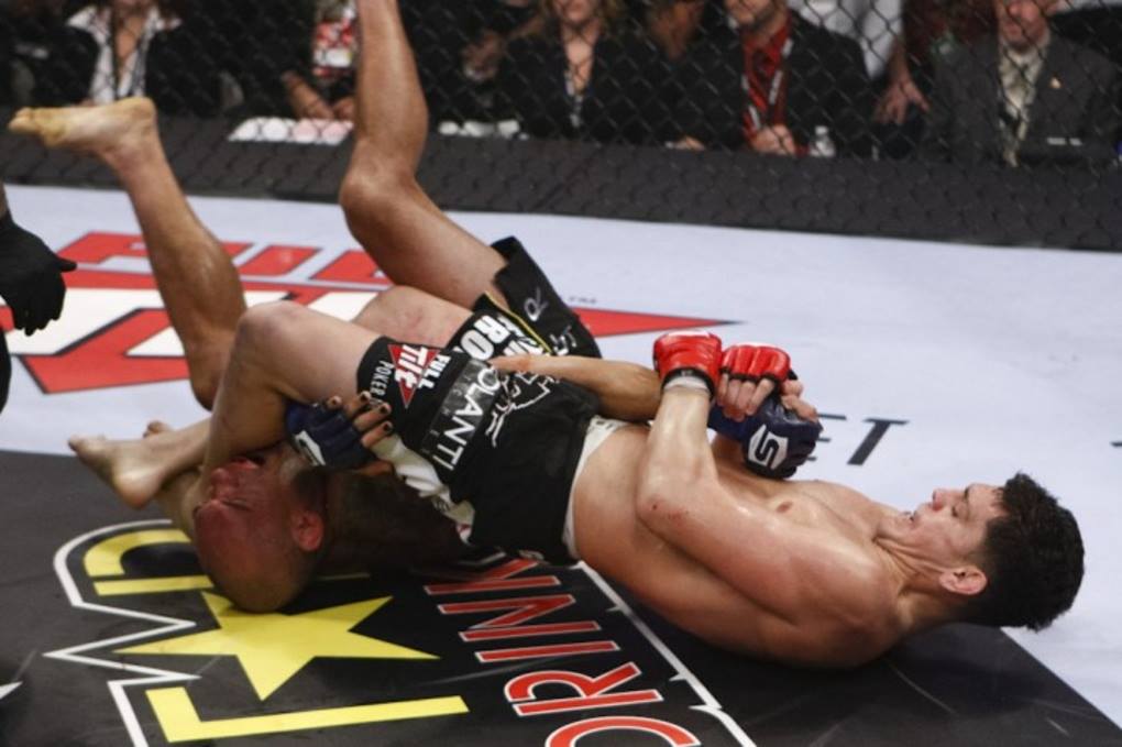 Remember Nick Diaz's armbar against in the Strikeforce Graciemag